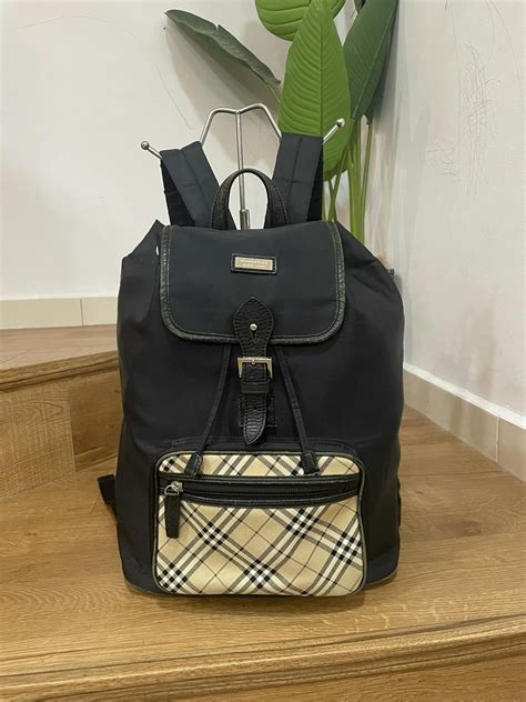 burberry backpack gold|burberry backpack black leather.